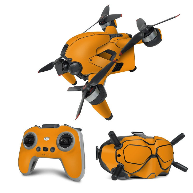 Solid State Orange - DJI FPV Combo Skin