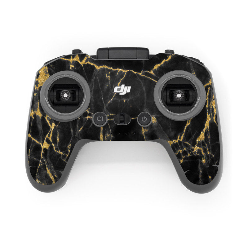 Black Gold Marble - DJI FPV Remote Controller 2 Skin