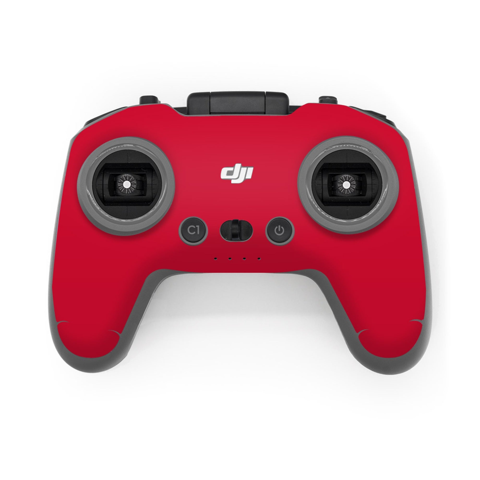 Solid State Red - DJI FPV Remote Controller 3 Skin