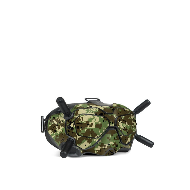 Digital Woodland Camo - DJI FPV Goggles V2 Skin