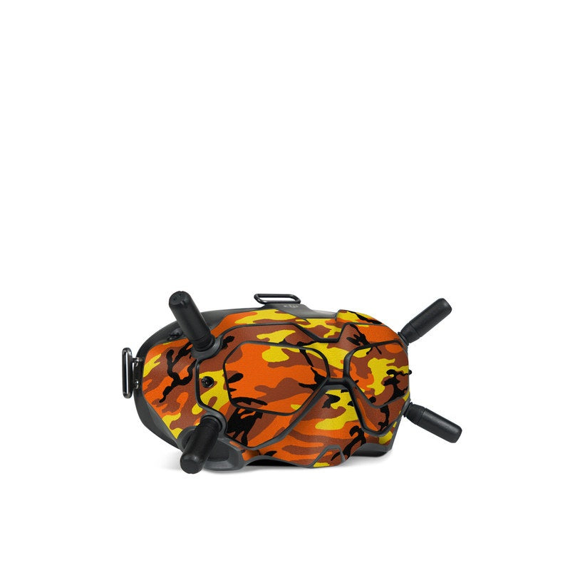 Orange Camo - DJI FPV Goggles V2 Skin