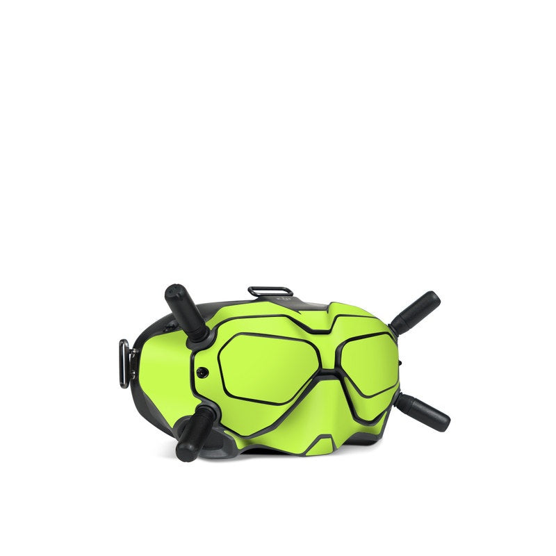 Solid State Lime - DJI FPV Goggles V2 Skin