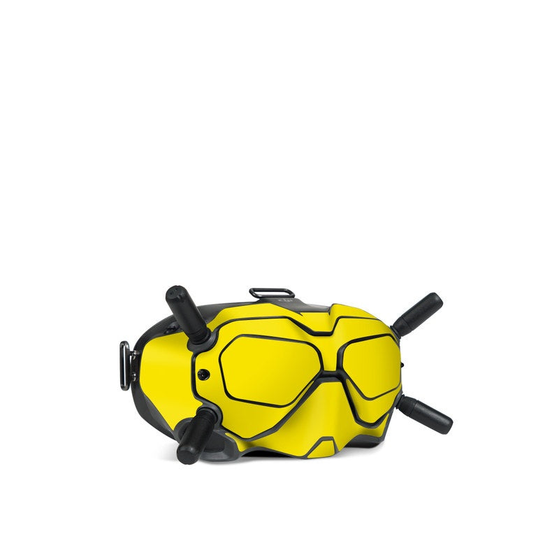 Solid State Yellow - DJI FPV Goggles V2 Skin