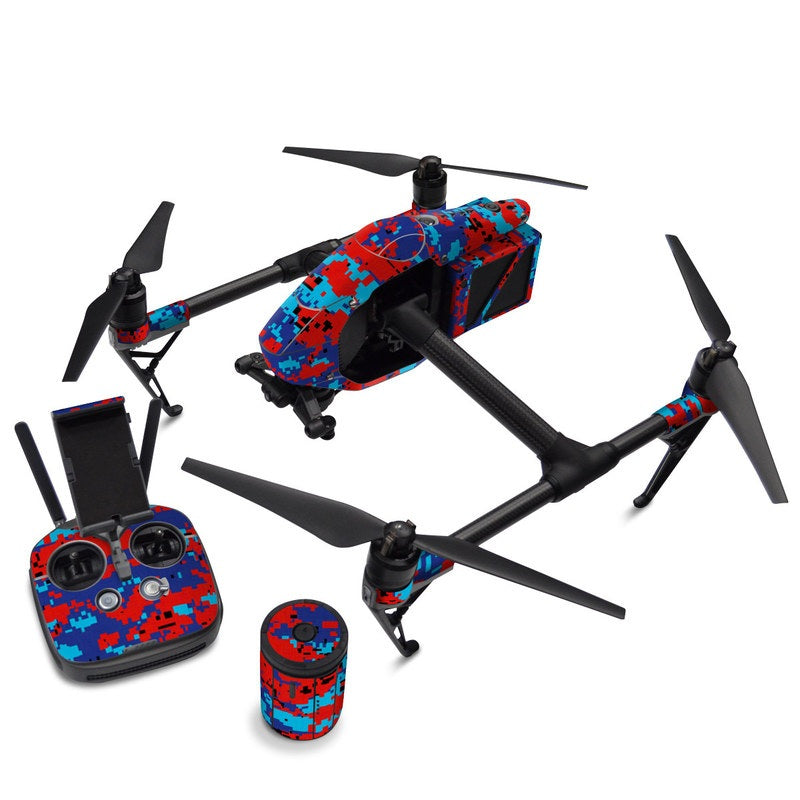 Digital Patriot Camo - DJI Inspire 2 Skin