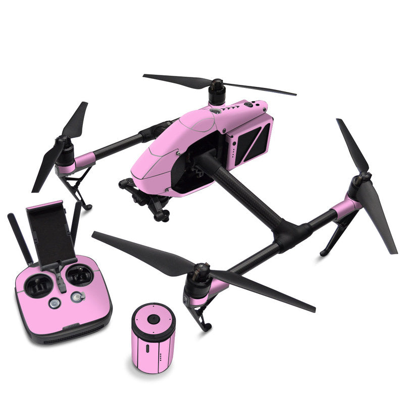 Solid State Pink - DJI Inspire 2 Skin