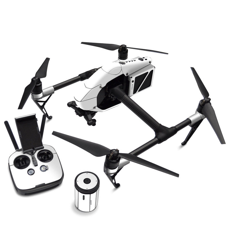 Solid State White - DJI Inspire 2 Skin