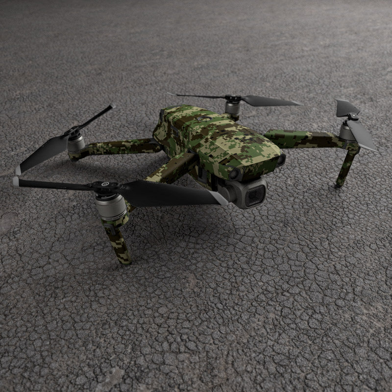 Digital Woodland Camo - DJI Mavic 2 Skin