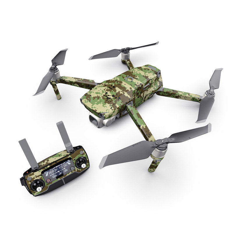 Digital Woodland Camo - DJI Mavic 2 Skin