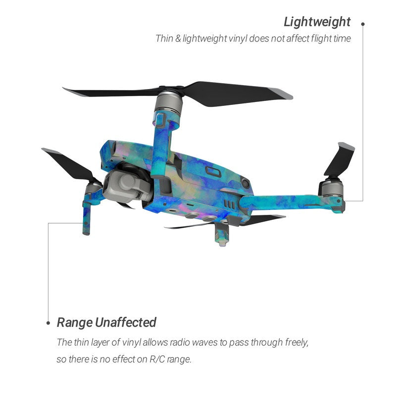 Electrify Ice Blue - DJI Mavic 2 Skin