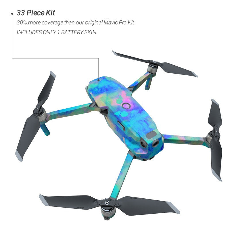 Electrify Ice Blue - DJI Mavic 2 Skin