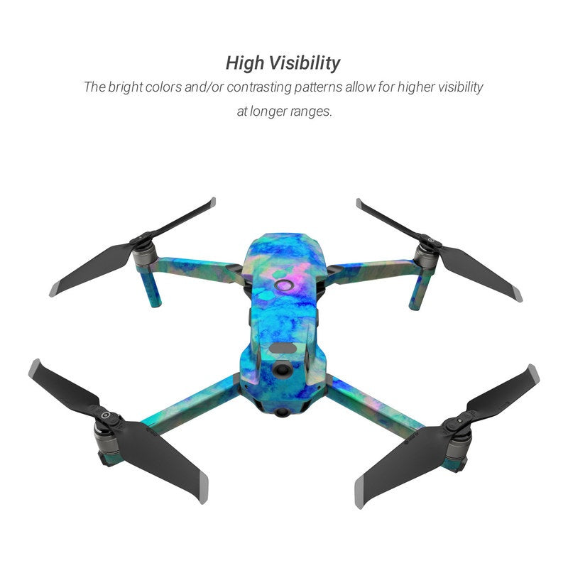 Electrify Ice Blue - DJI Mavic 2 Skin