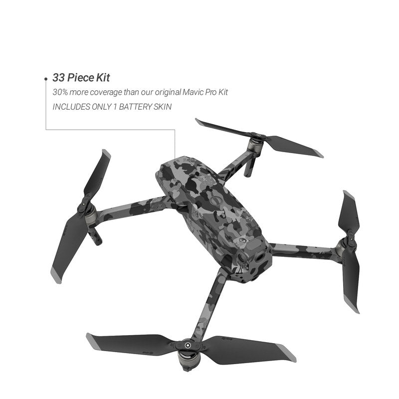 SOFLETE Black Multicam - DJI Mavic 2 Skin