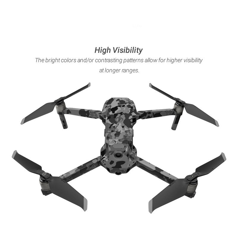 SOFLETE Black Multicam - DJI Mavic 2 Skin