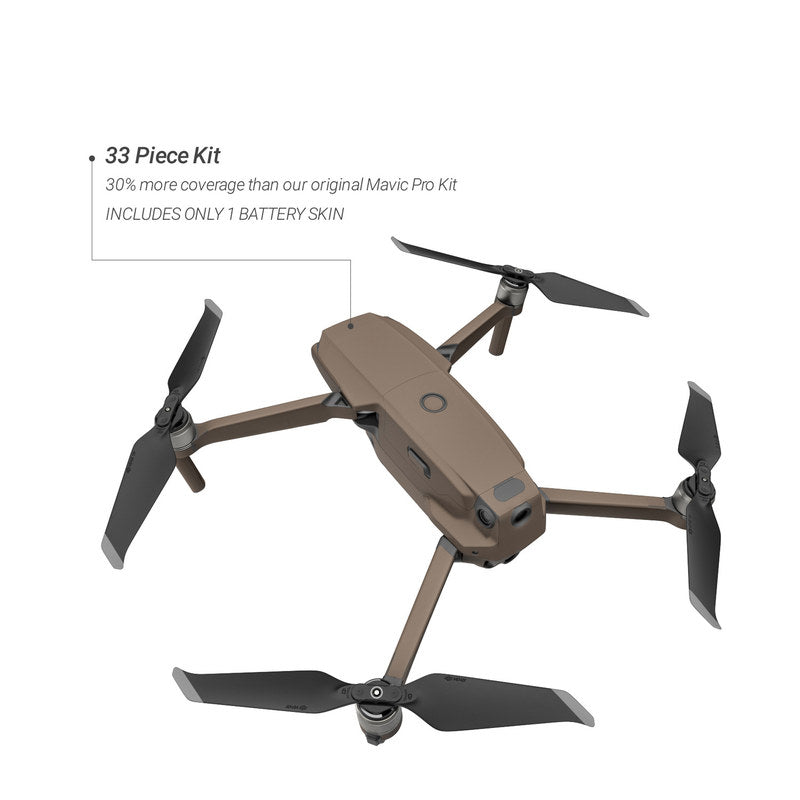 Solid State Flat Dark Earth - DJI Mavic 2 Skin