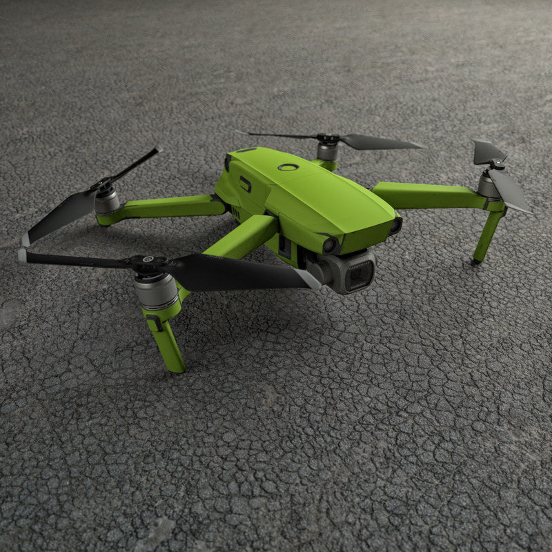 Solid State Lime - DJI Mavic 2 Skin