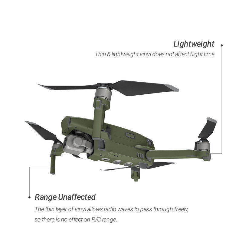 Solid State Olive Drab - DJI Mavic 2 Skin