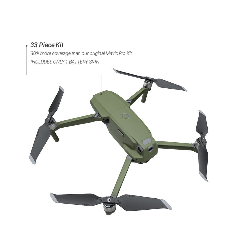 Solid State Olive Drab - DJI Mavic 2 Skin