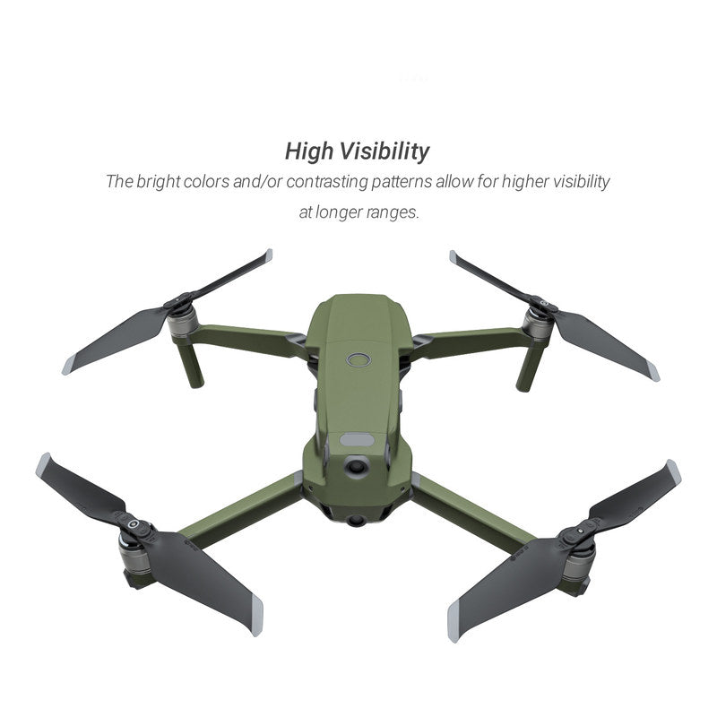 Solid State Olive Drab - DJI Mavic 2 Skin