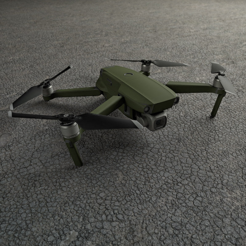 Solid State Olive Drab - DJI Mavic 2 Skin