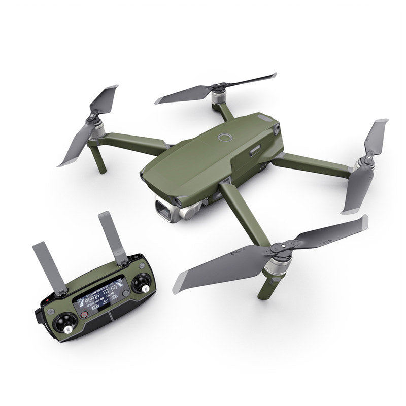 Solid State Olive Drab - DJI Mavic 2 Skin