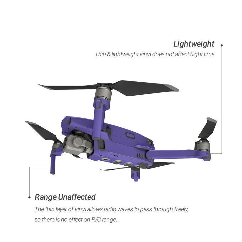 Solid State Purple - DJI Mavic 2 Skin