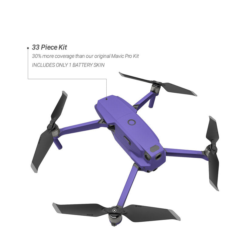 Solid State Purple - DJI Mavic 2 Skin