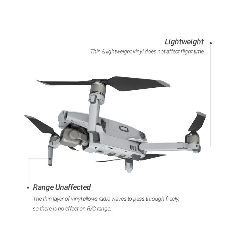 Solid State White - DJI Mavic 2 Skin