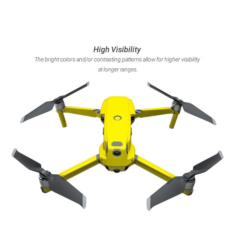 Solid State Yellow - DJI Mavic 2 Skin