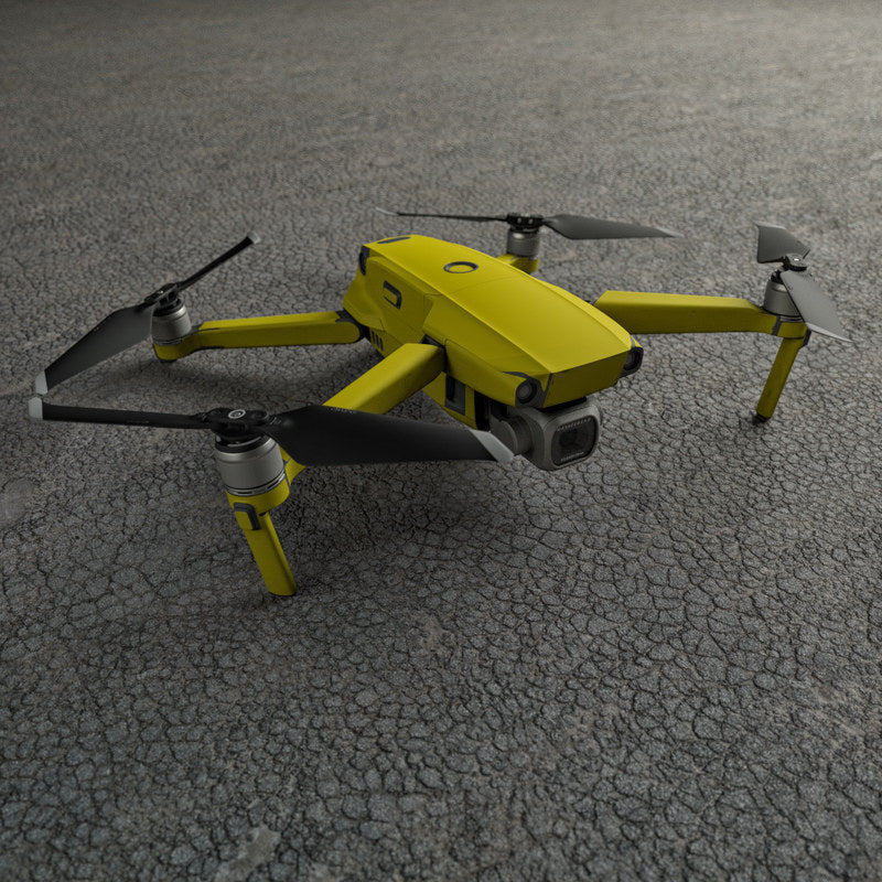 Solid State Yellow - DJI Mavic 2 Skin