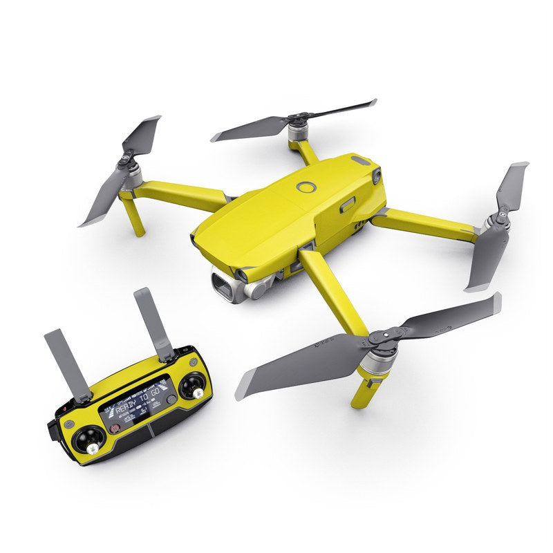 Solid State Yellow - DJI Mavic 2 Skin