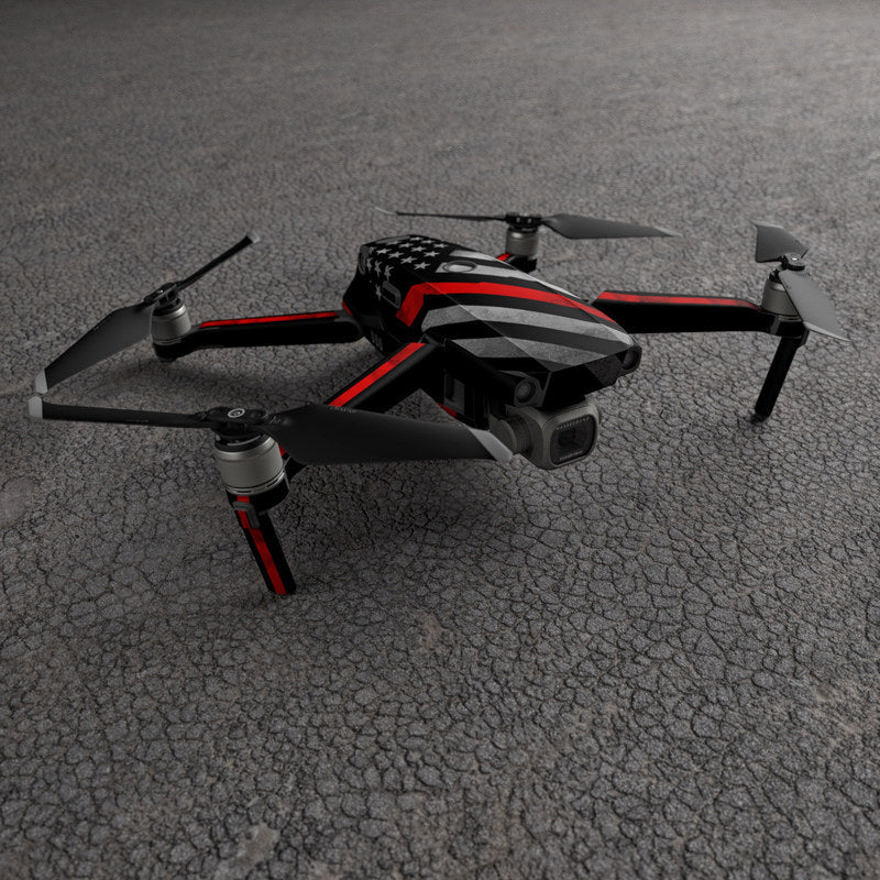 Thin Red Line Hero - DJI Mavic 2 Skin