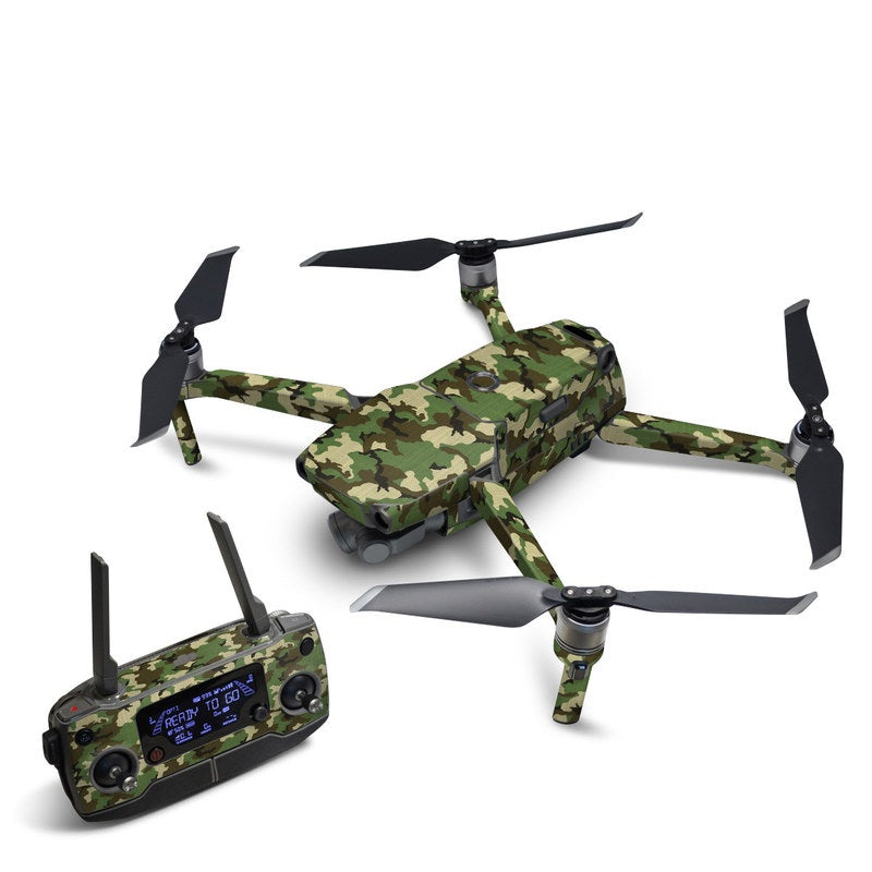 Woodland Camo - DJI Mavic 2 Skin