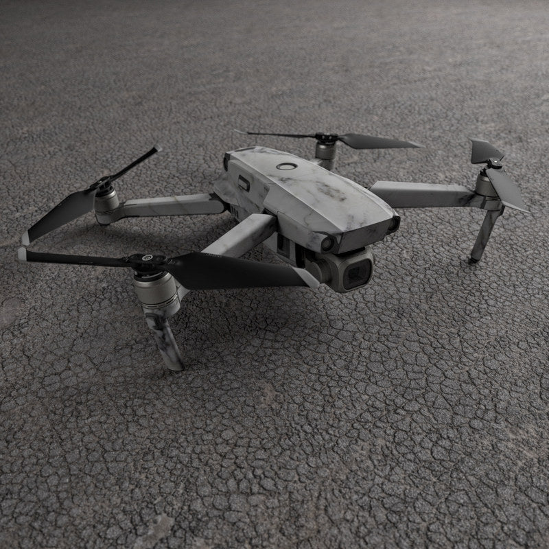 White Marble - DJI Mavic 2 Skin