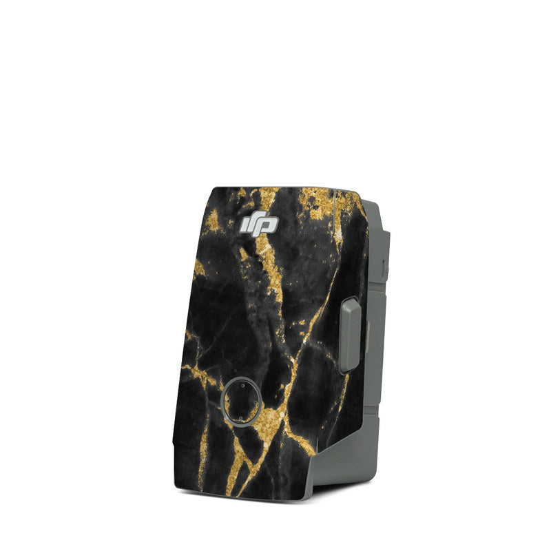 Black Gold Marble - DJI Mavic Air 2 Battery Skin