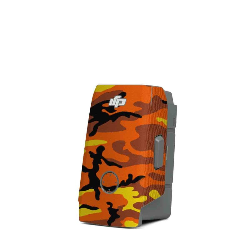 Orange Camo - DJI Mavic Air 2 Battery Skin