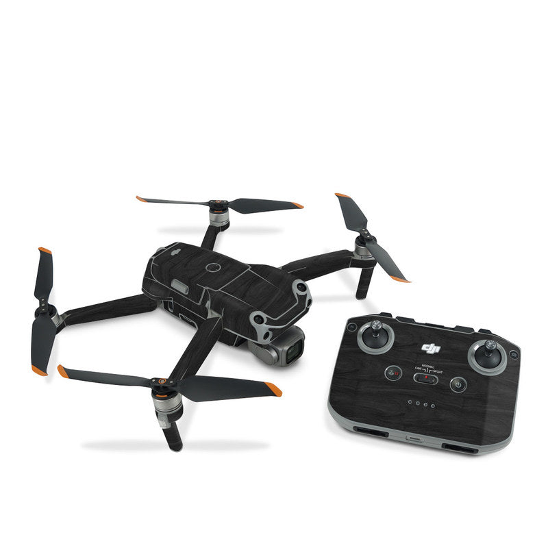 Black Woodgrain - DJI Air 2S Skin