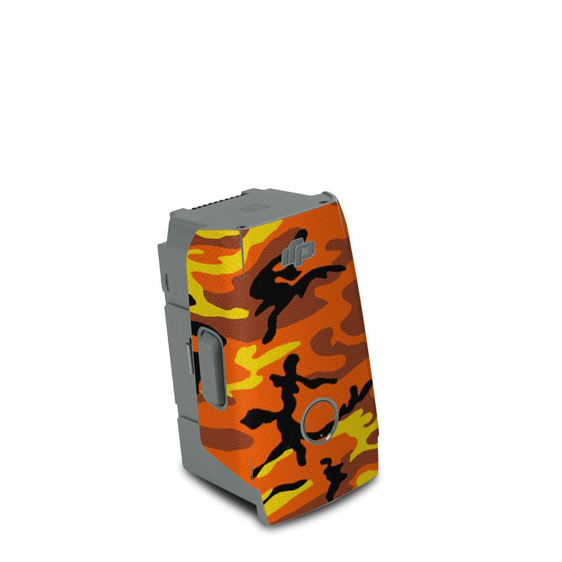 Orange Camo - DJI Air 2S Battery Skin