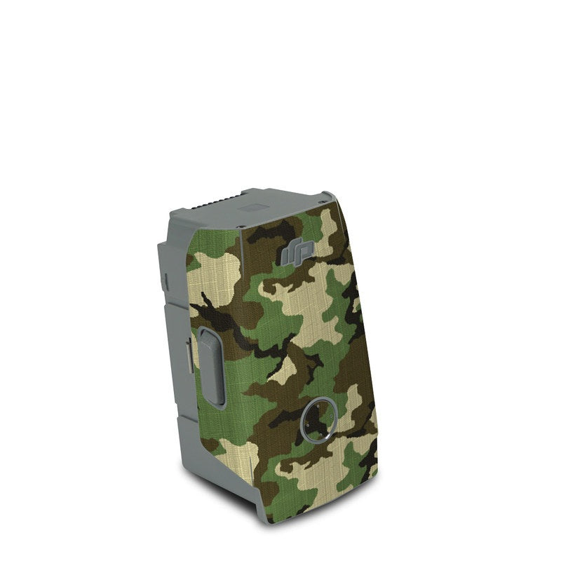 Woodland Camo - DJI Air 2S Battery Skin