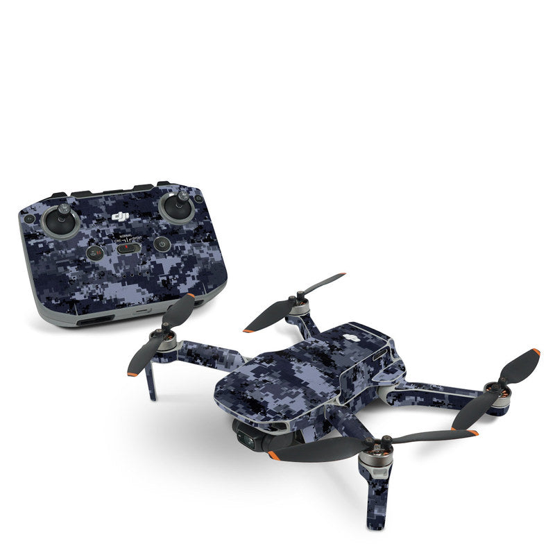 Digital Navy Camo - DJI Mini 2 Skin