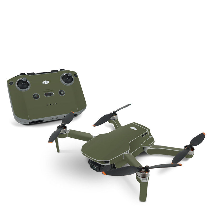 Solid State Olive Drab - DJI Mini 2 Skin