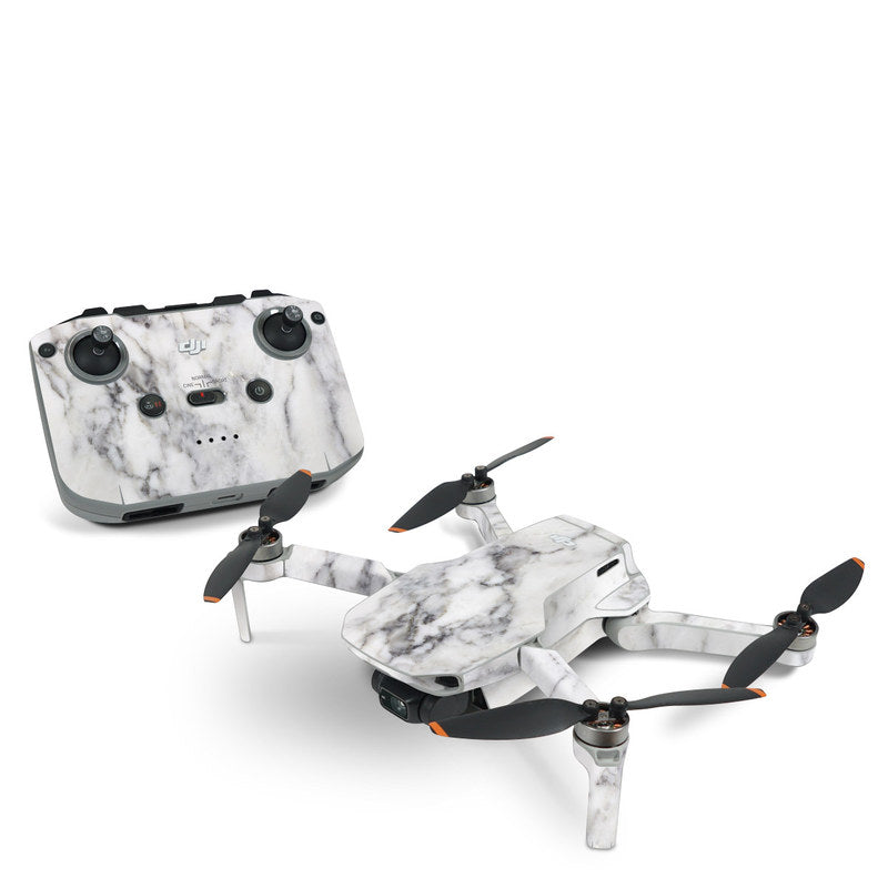 White Marble - DJI Mini 2 Skin