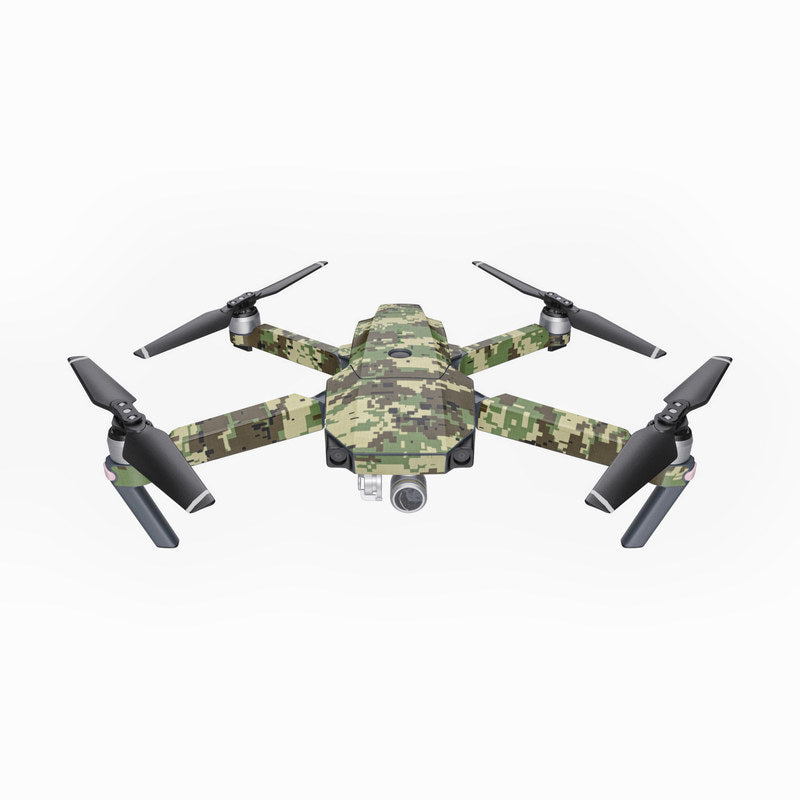 Digital Woodland Camo - DJI Mavic Pro Skin