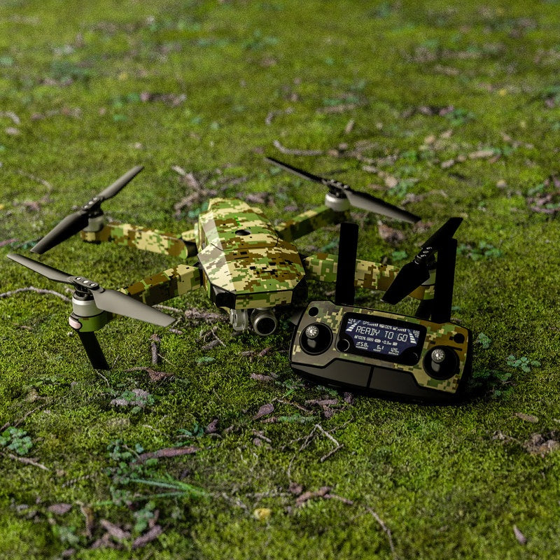 Digital Woodland Camo - DJI Mavic Pro Skin