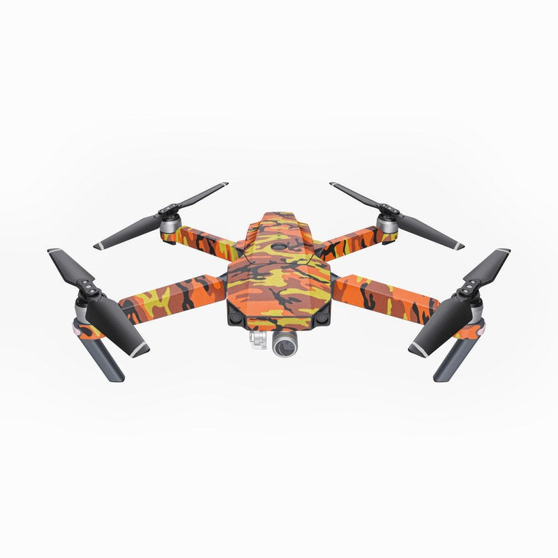 Orange Camo - DJI Mavic Pro Skin