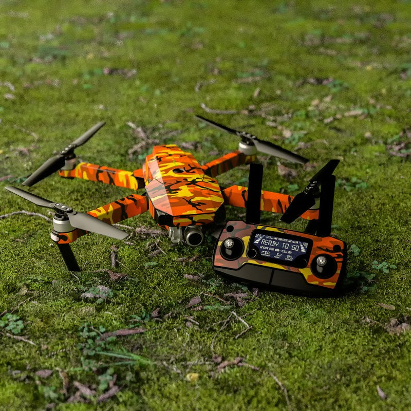 Orange Camo - DJI Mavic Pro Skin