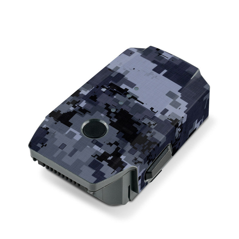 Digital Navy Camo - DJI Mavic Pro Battery Skin