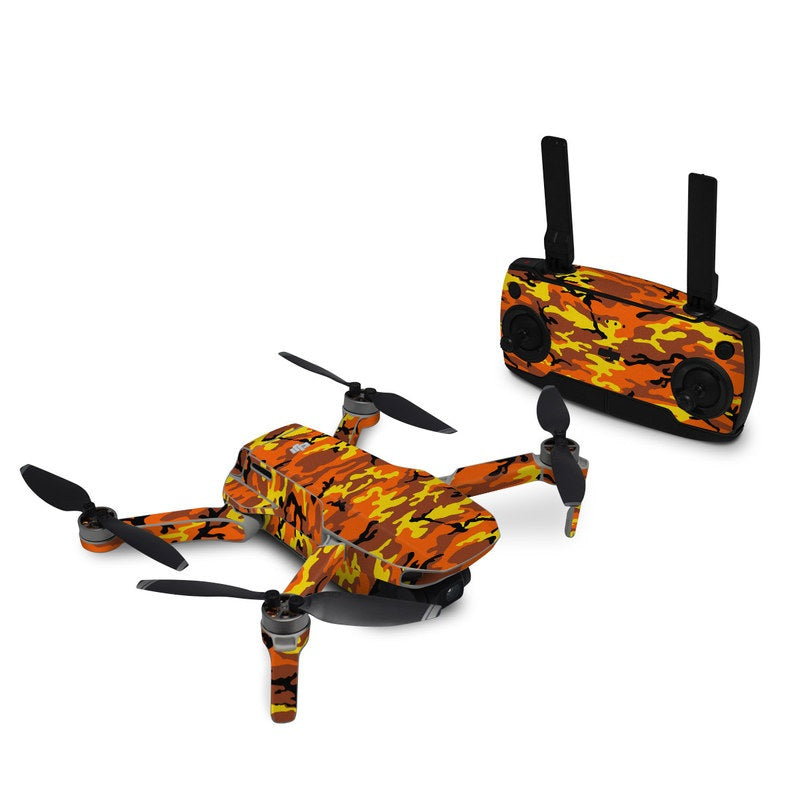 Orange Camo - DJI Mini SE Skin