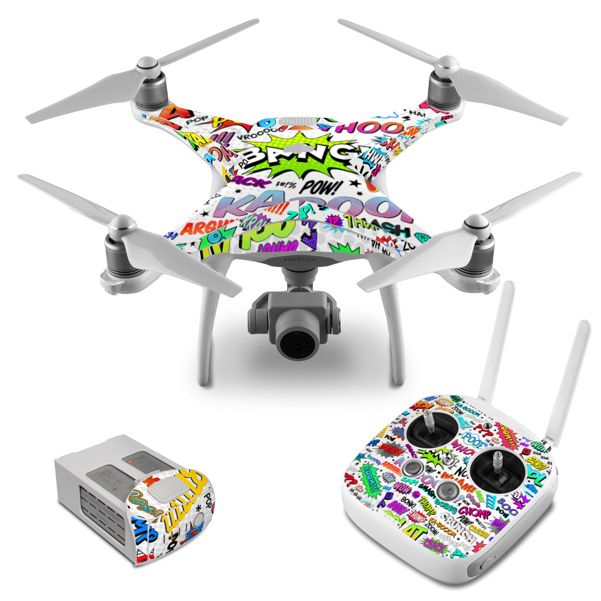 Comics - DJI Phantom 4 Skin