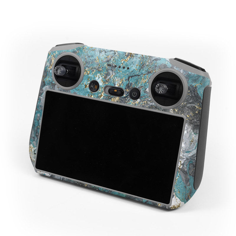 Gilded Glacier Marble - DJI RC Controller Skin