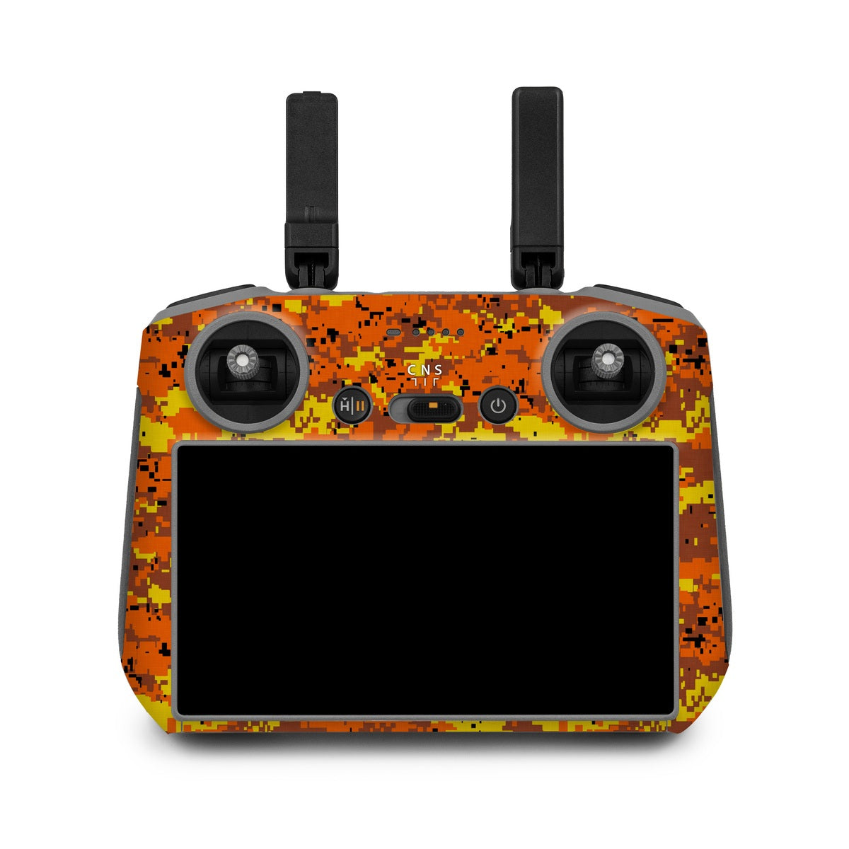 Digital Orange Camo - DJI RC 2 Controller Skin